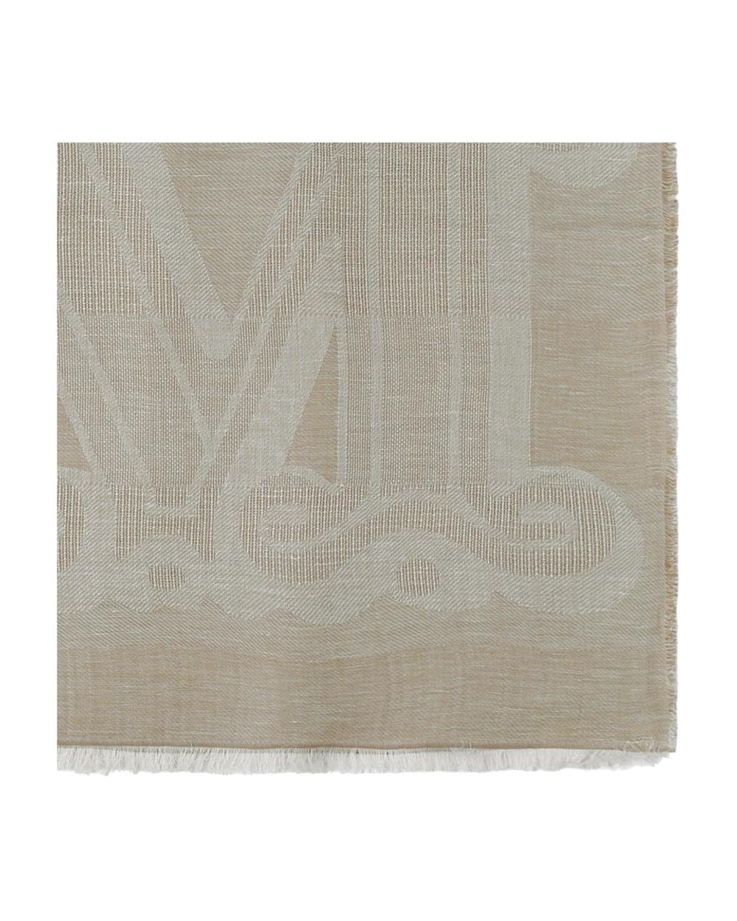 Max Mara Gray Scarves