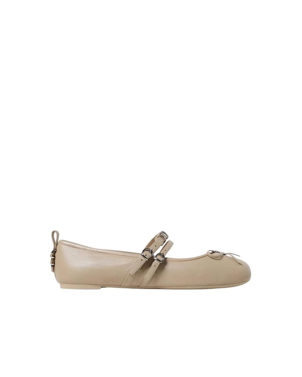 Pinko Natural Ballerina Shoes