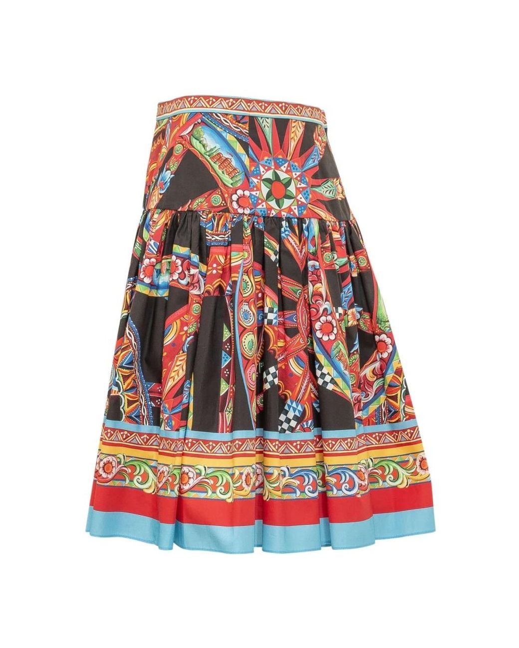 Dolce & Gabbana Red Short Skirts