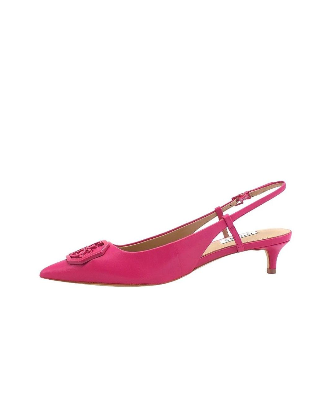 Guess Schoenen ,Roze ,Leer Jessah Slingback Pump in het Pink