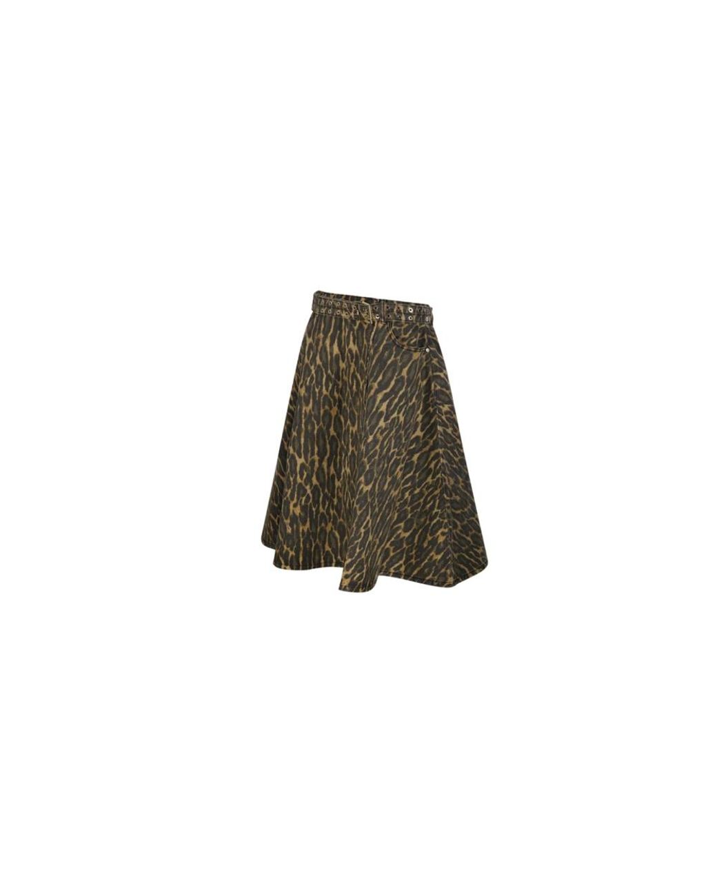 Ganni Green Midi Skirts