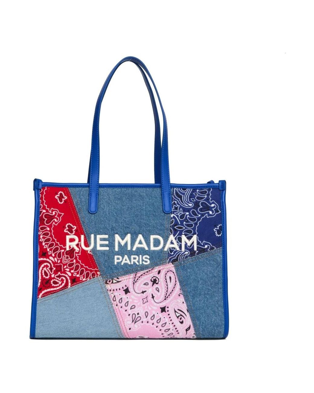 Rue Madam Blue Shopping Bags
