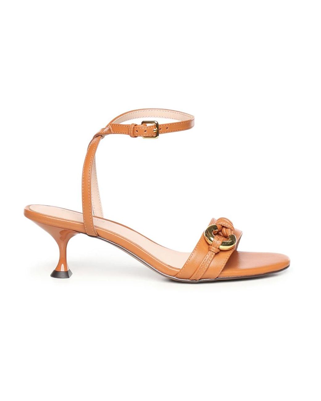 Coccinelle Metallic High Heel Sandals