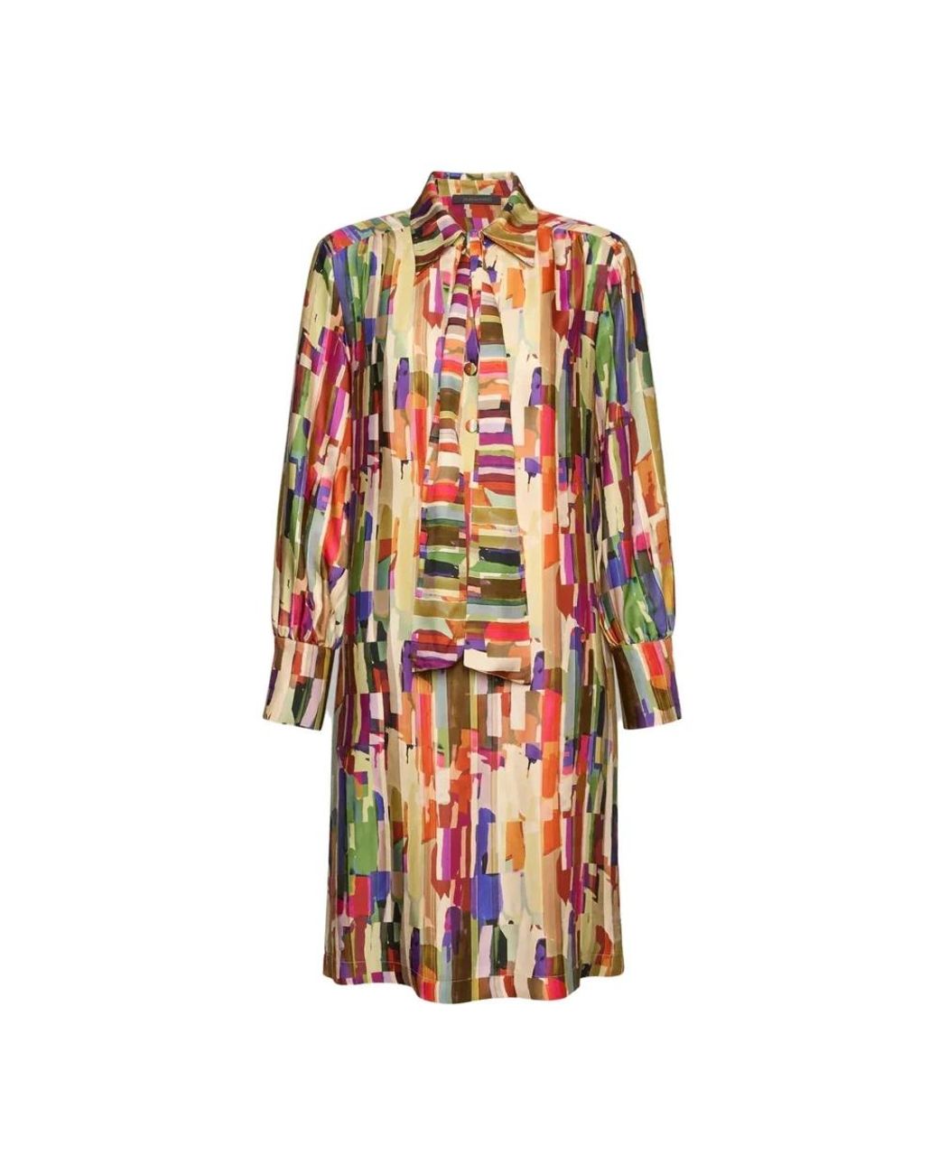 Elena Miro Multicolor Shirt Dresses