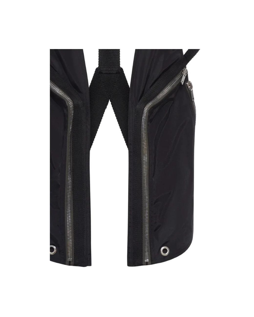 Vests Rick Owens de hombre de color Black