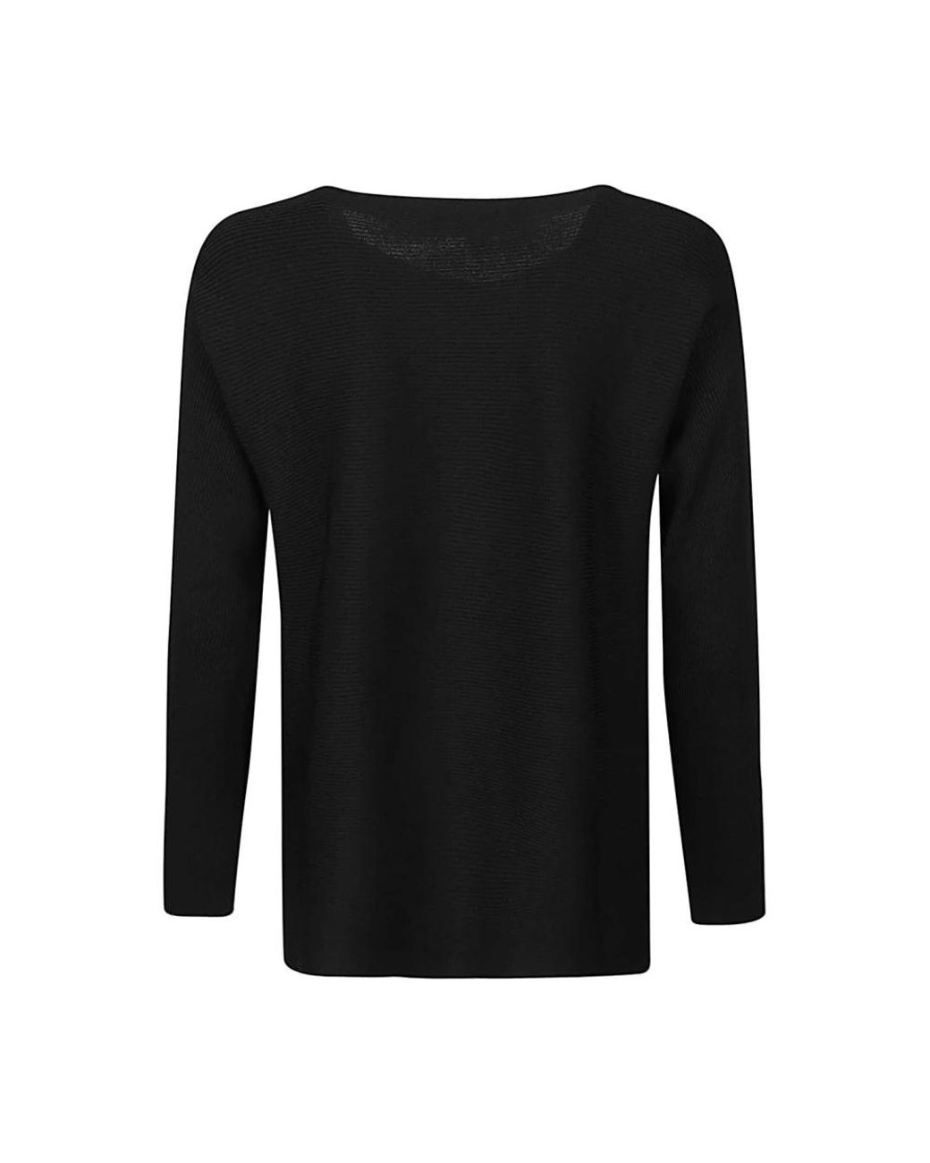 Liviana Conti Black Round-Neck Knitwear