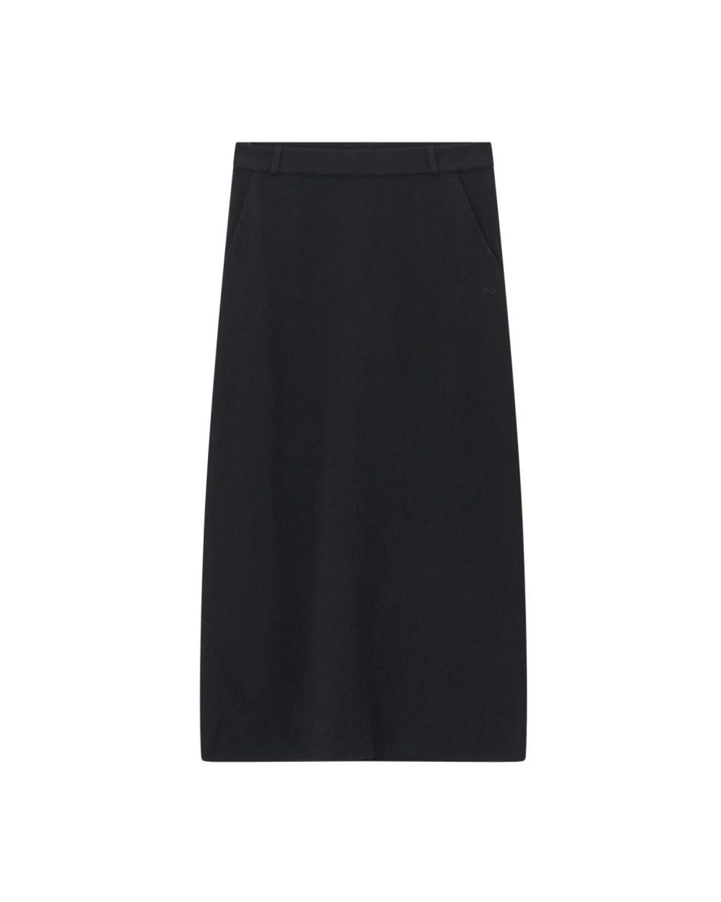 Midi Skirts SMINFINITY en coloris Black
