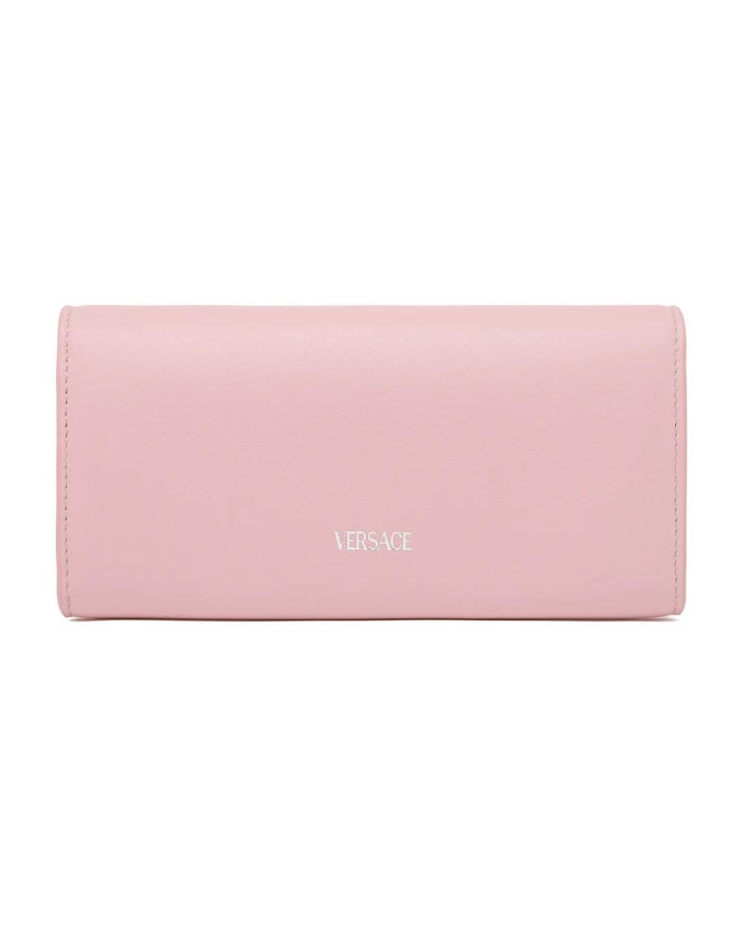 Versace Pink Medusa 95 Leder Clutch
