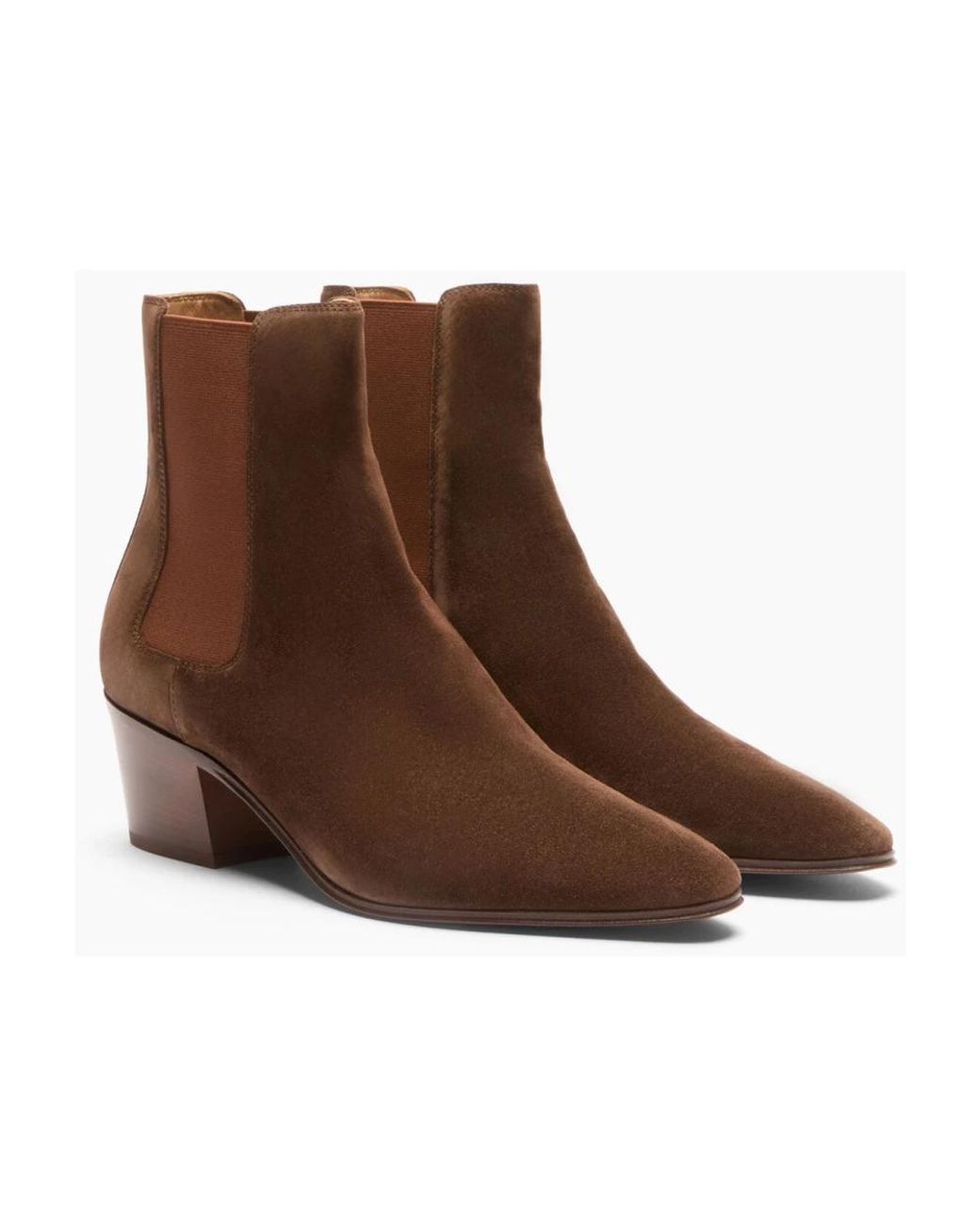 Casadei Brown Heeled Boots
