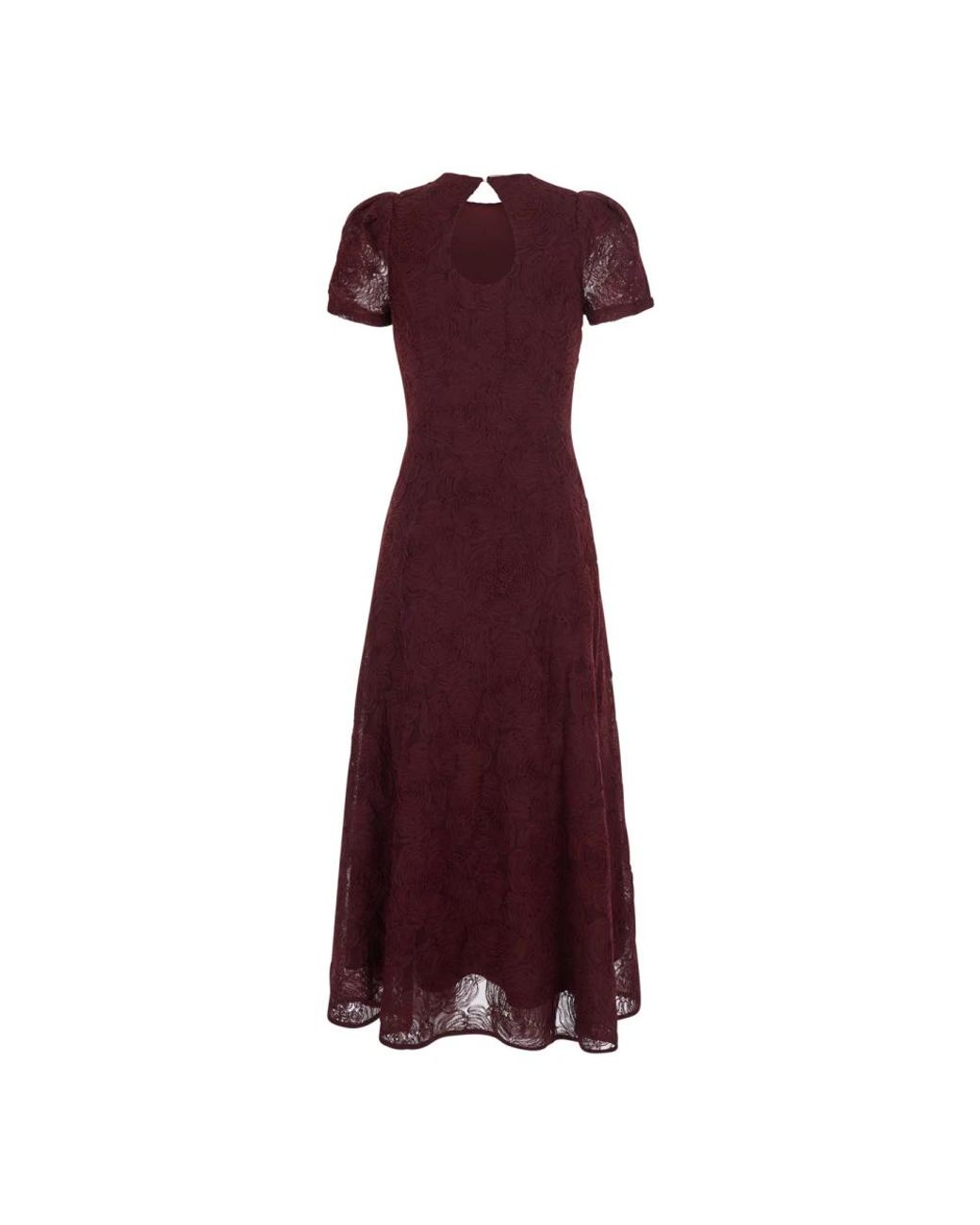 ROTATE BIRGER CHRISTENSEN Purple Midi Dresses