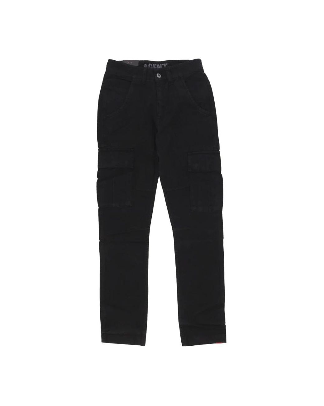 Alpha Industries Black Straight Trousers for men