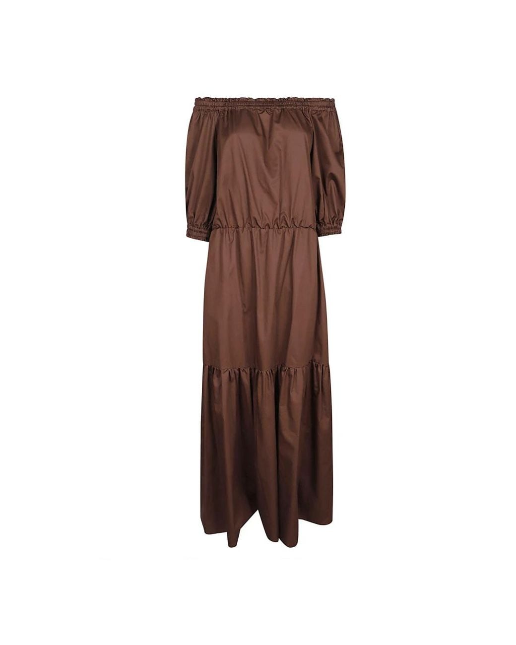 Crida Milano Brown Maxi Dresses
