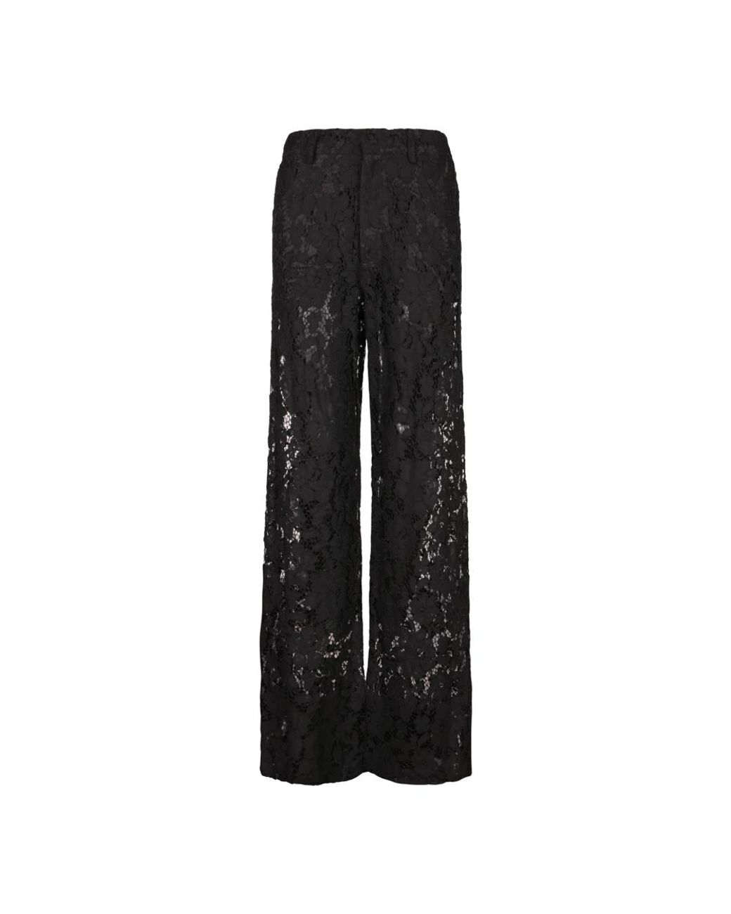FEDERICA TOSI Black Wide Trousers