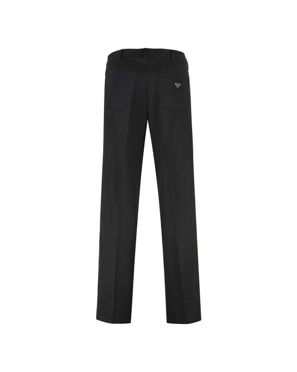 パンツ PRADA straight slacks black prada-Black-Straight-Trousers.jpeg
