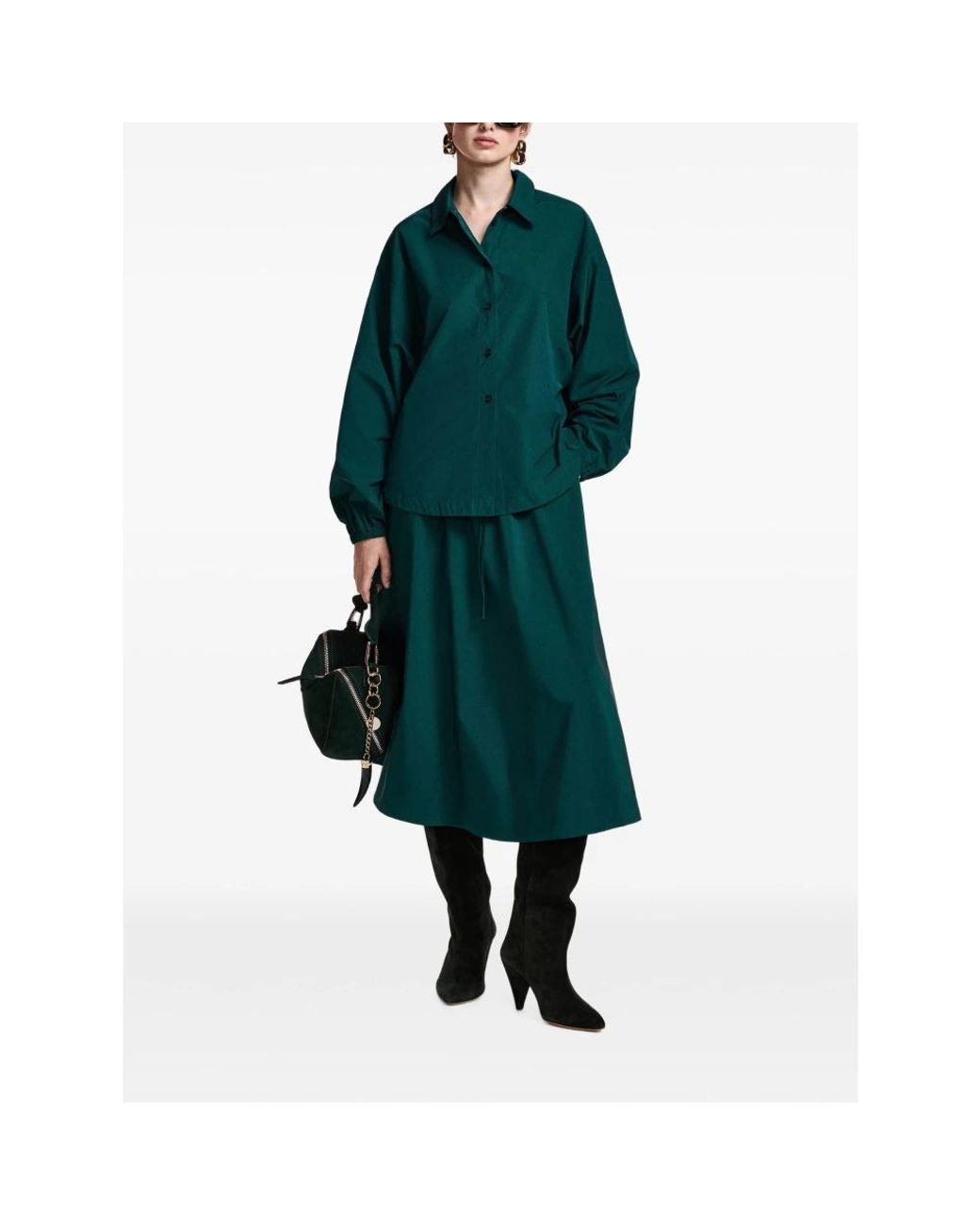 Essentiel Antwerp Green Shirts