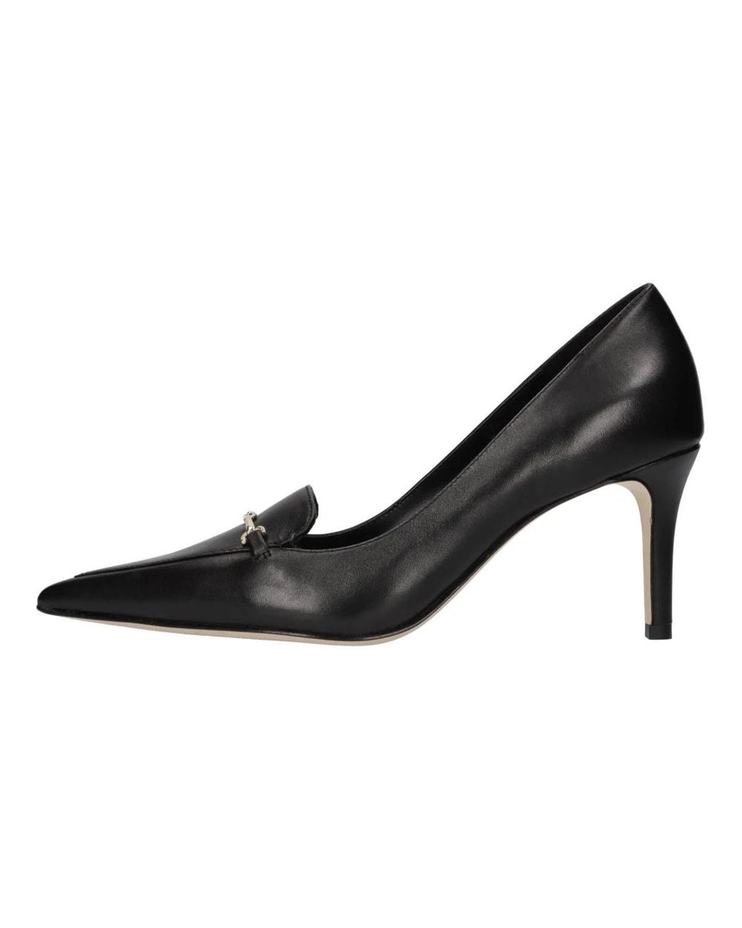 Michael Kors Black Lena Leder Slingback Pump