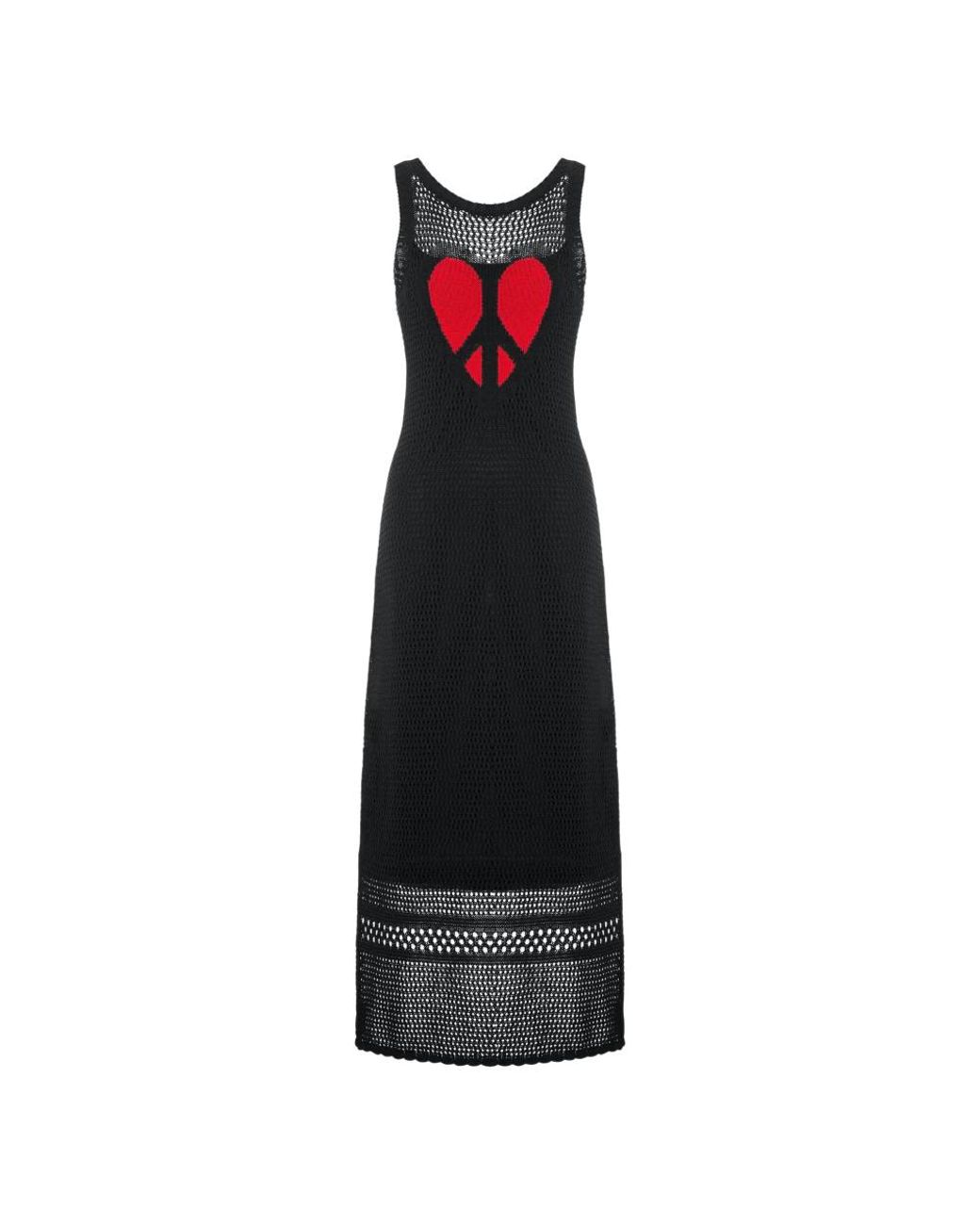 Moschino Black Knitted Dresses