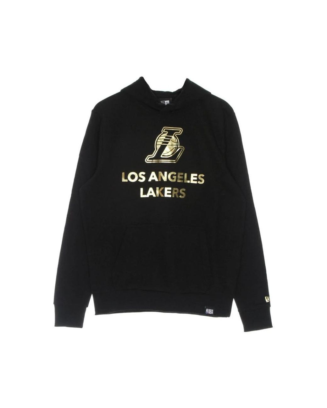 KTZ Hoodies & Sweatvesten ,Zwart ,Katoen Nba Zwart Goud Hoodie Lakers in het Black voor heren