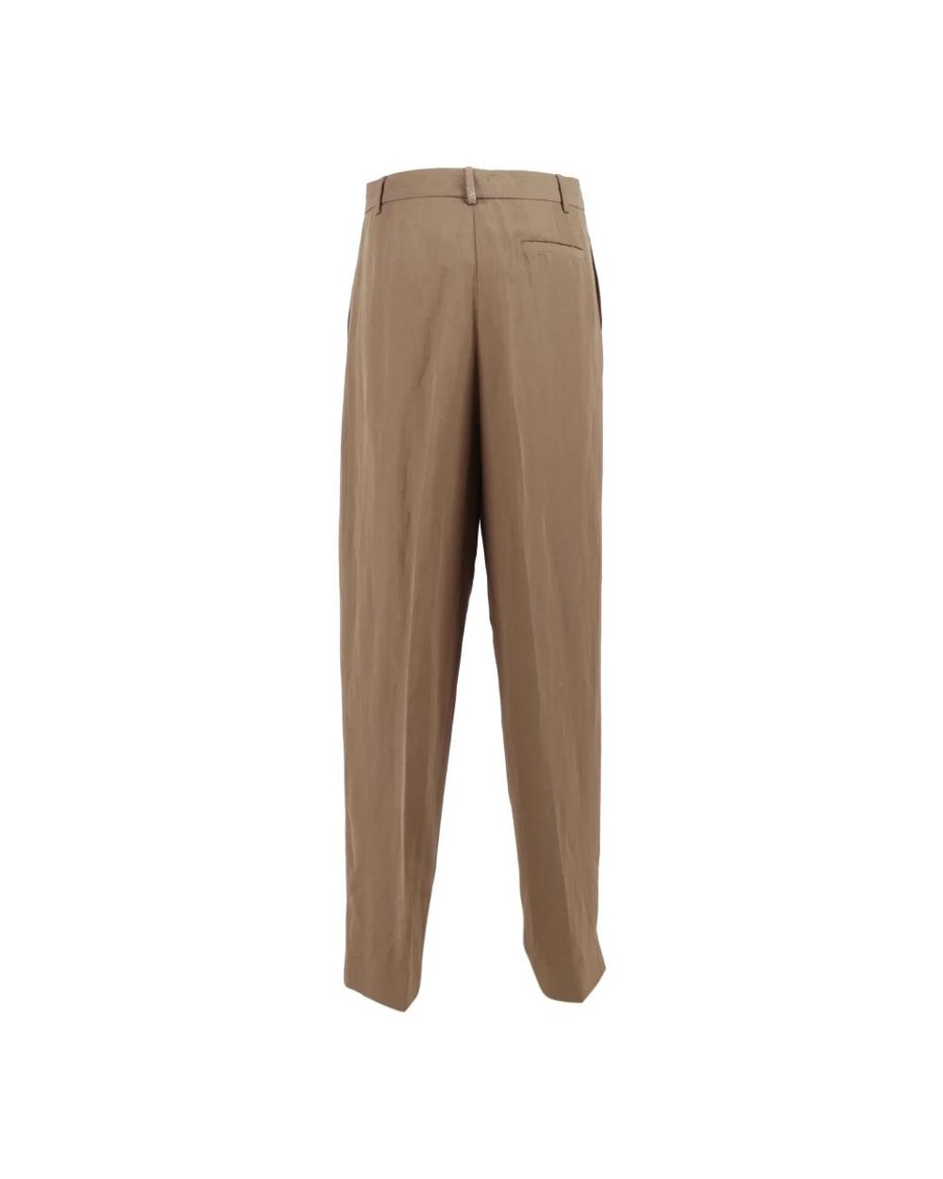 Fabiana Filippi Brown Wide Trousers