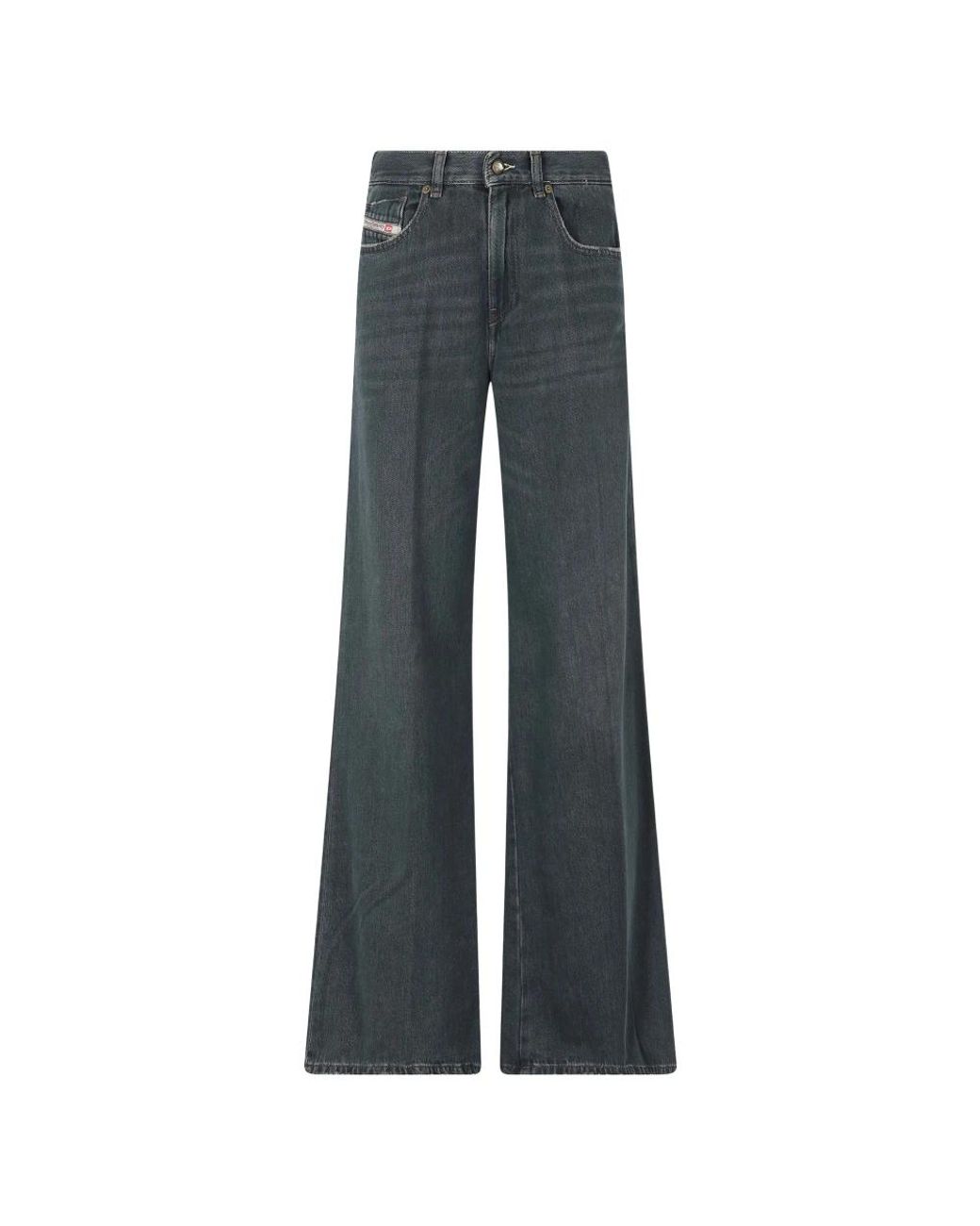 DIESEL Blue Wide Jeans