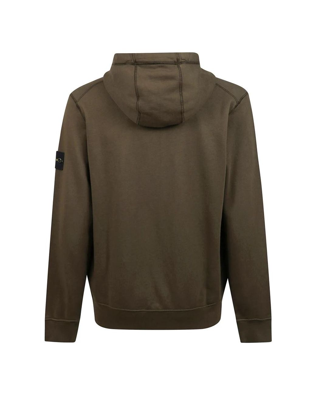 Stone Island Green Zip-Throughs for men