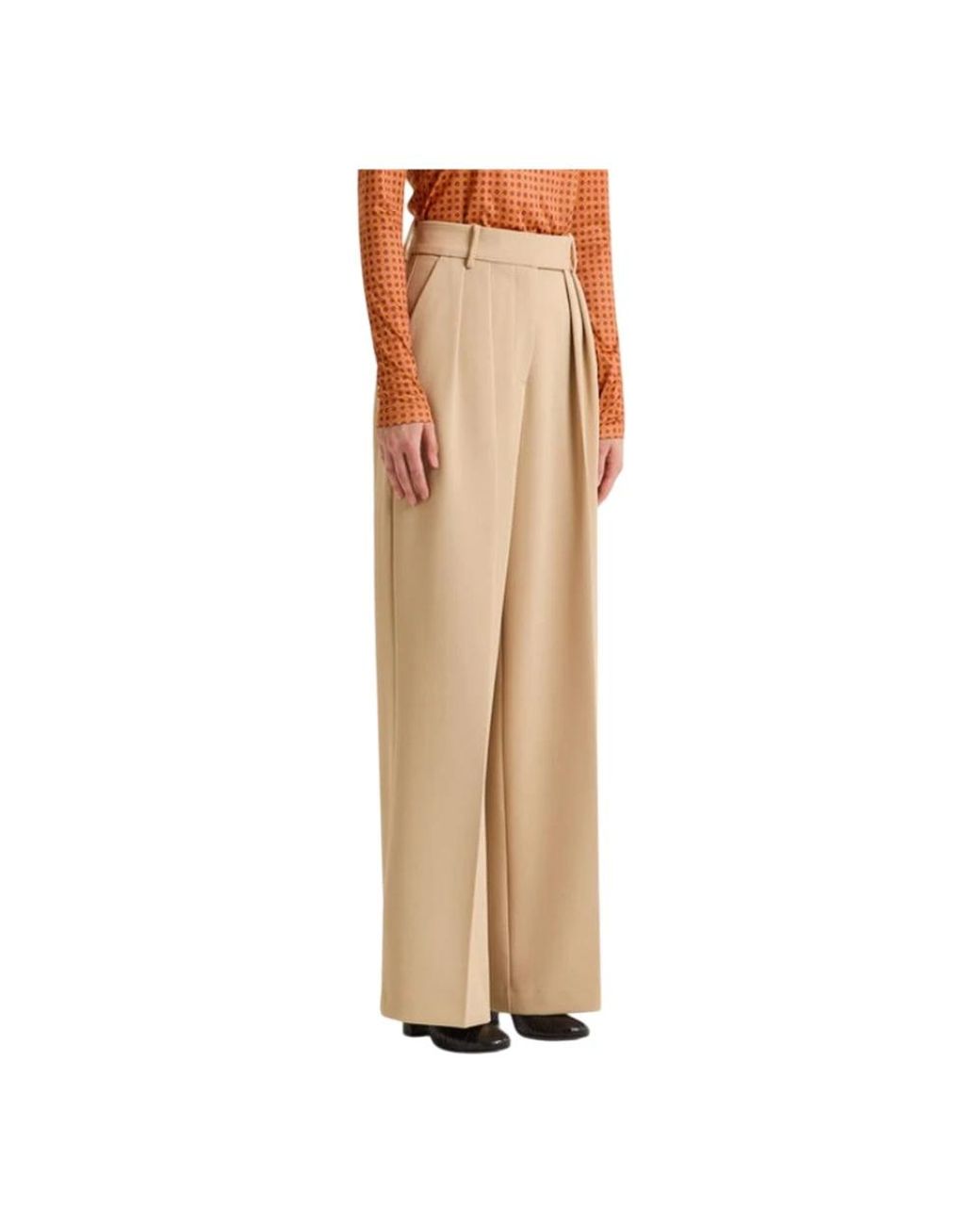 Maliparmi Natural Wide Trousers