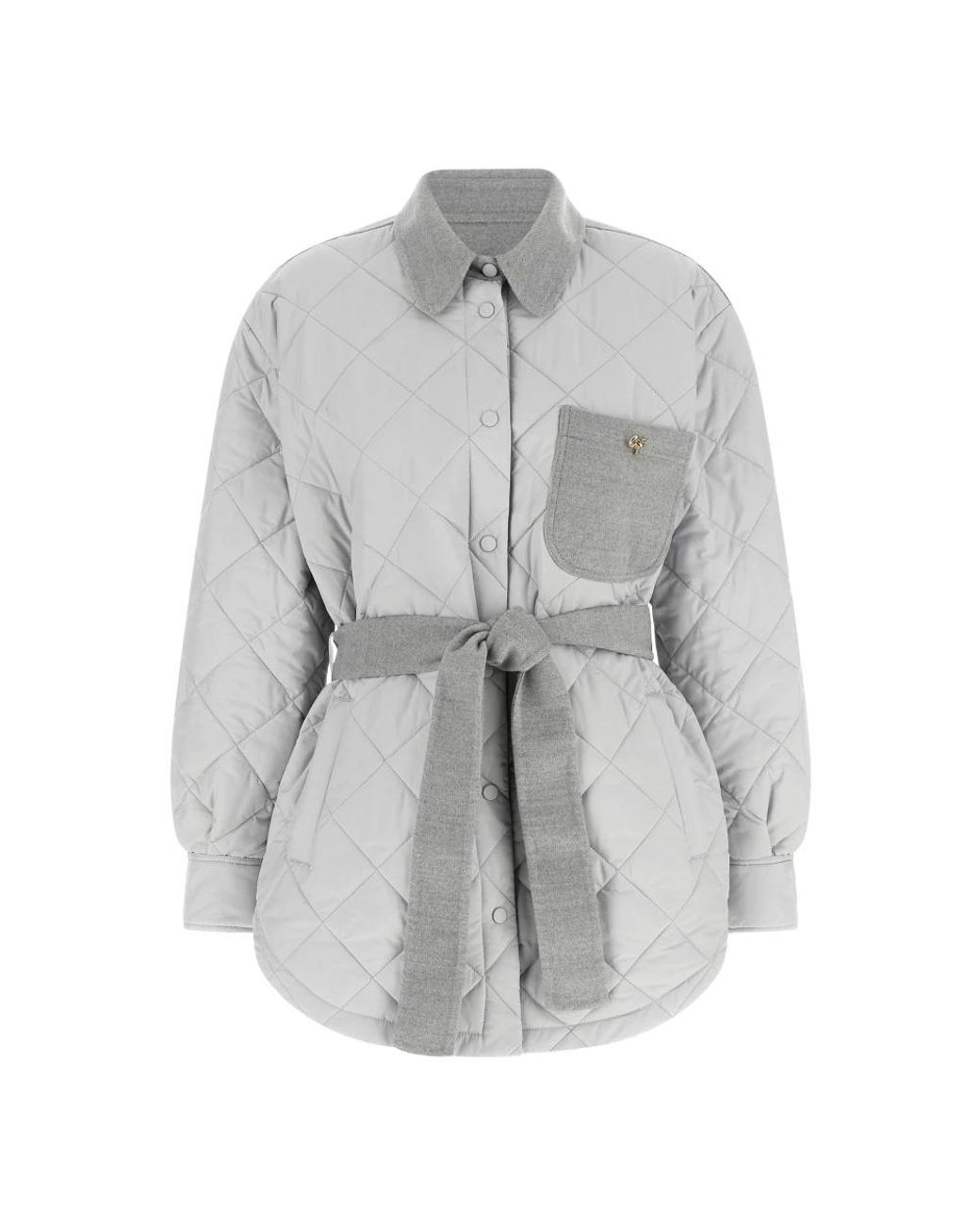 Fabiana Filippi Gray Light Jackets