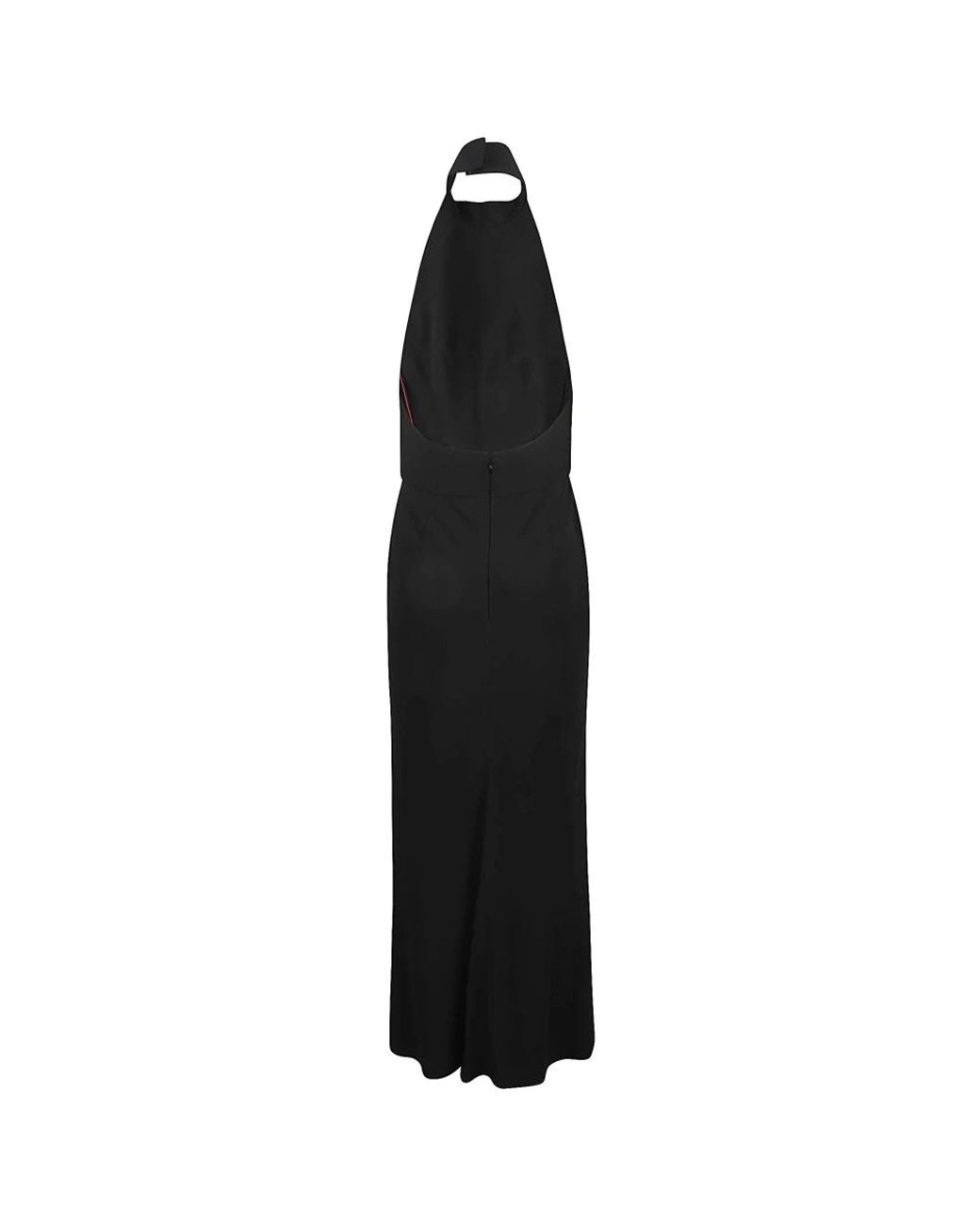 Maxi Dresses McQueen de color Black