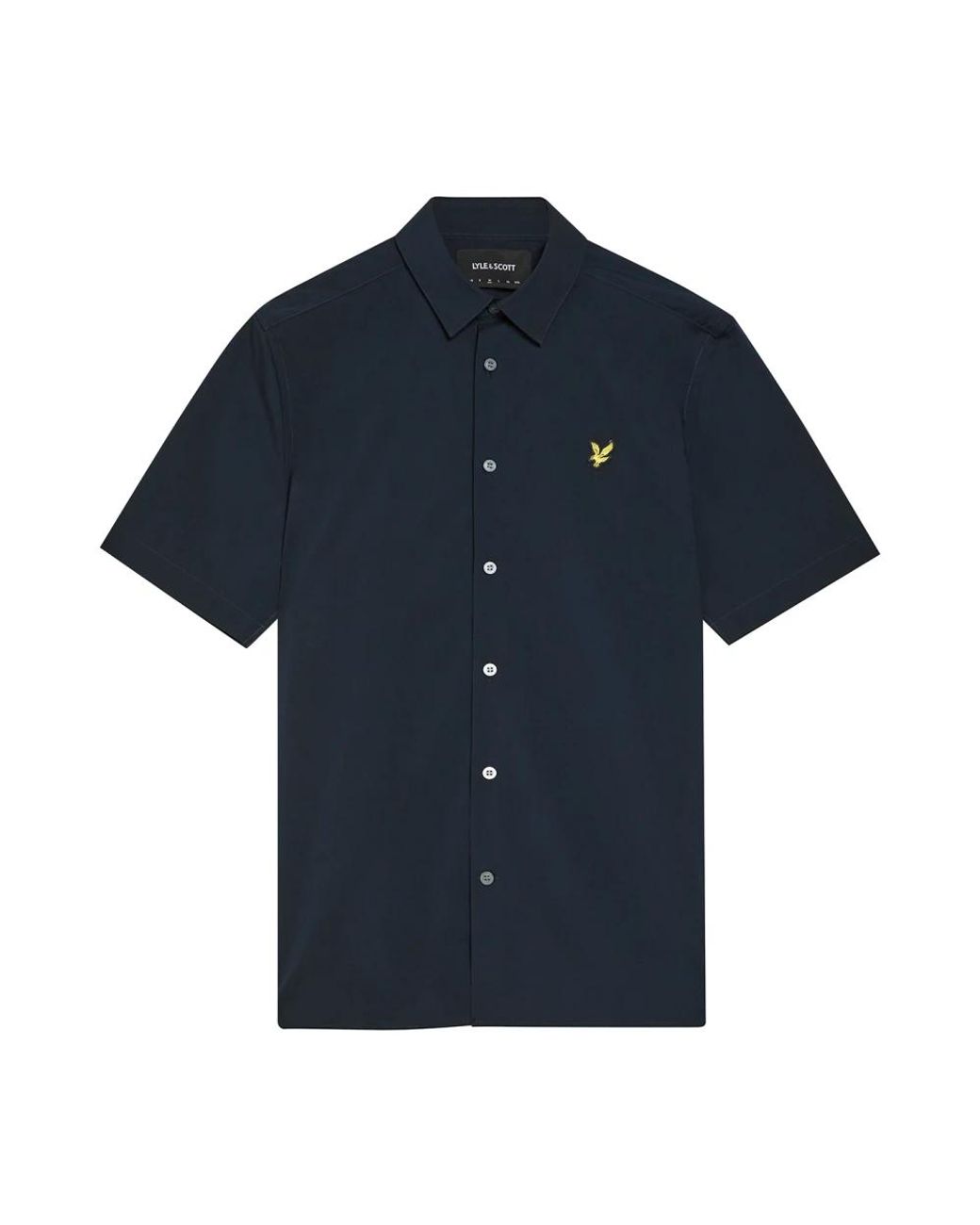Lyle & Scott Blue Short Sleeve Shirts for men