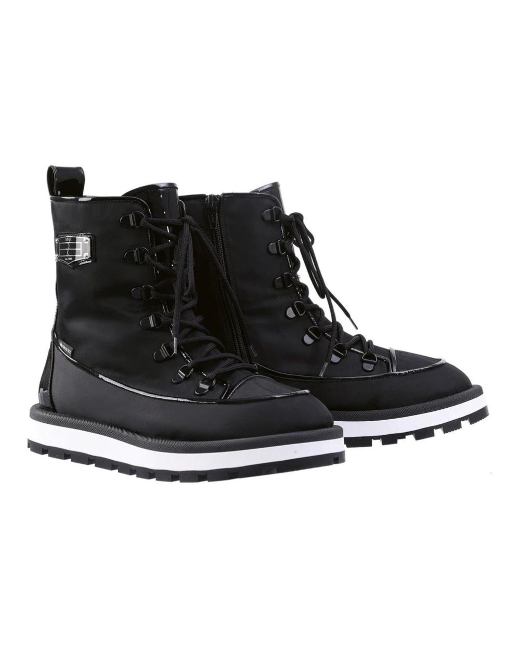 Högl Black Lace-Up Boots