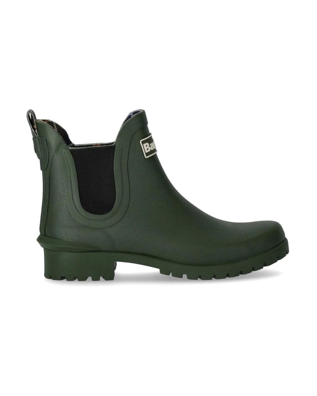 Barbour Green Chelsea Boots