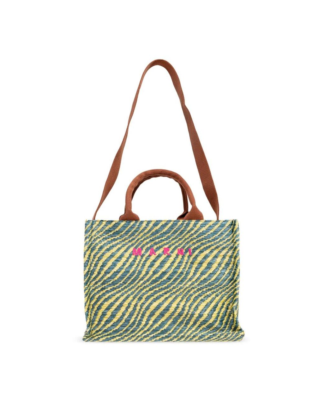 Marni Green Tote Bags