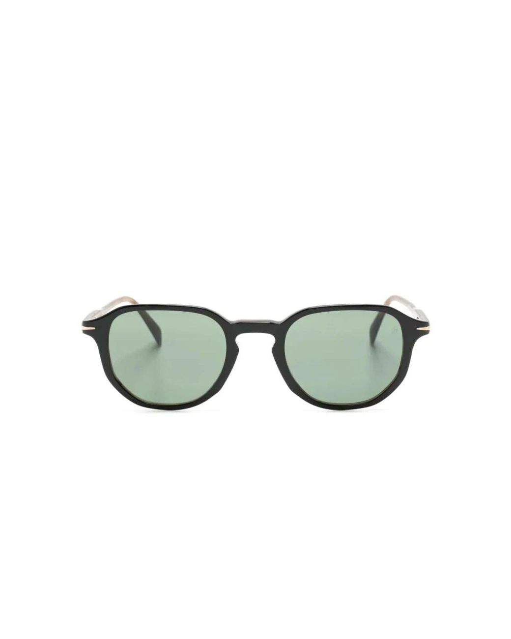 David Beckham Green Sunglasses