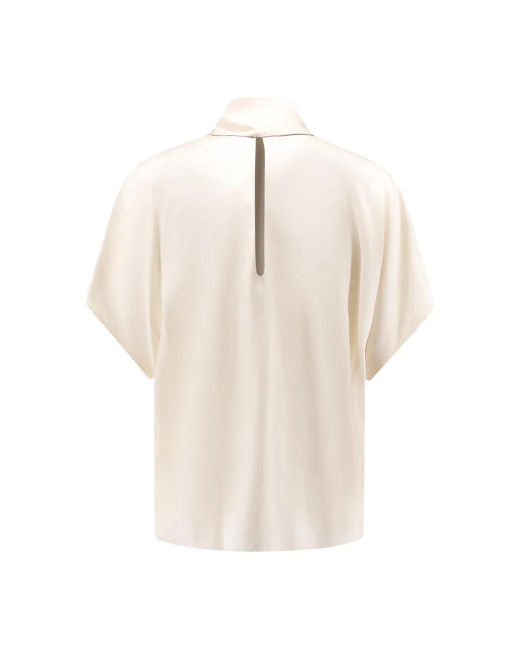Blouses Brunello Cucinelli de color Natural