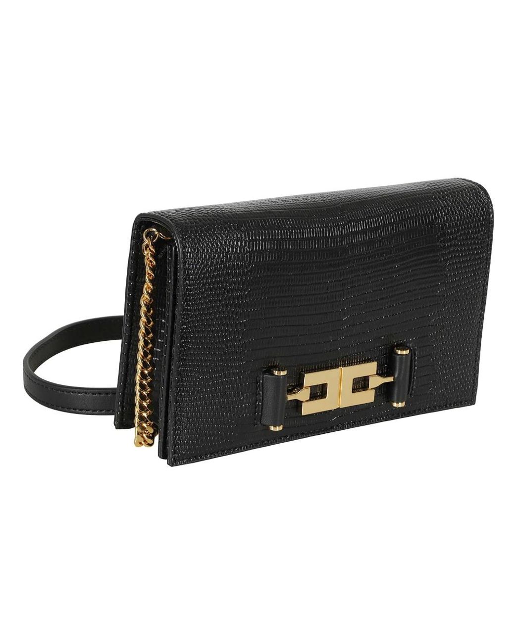 Elisabetta Franchi Black Cross Body Bags