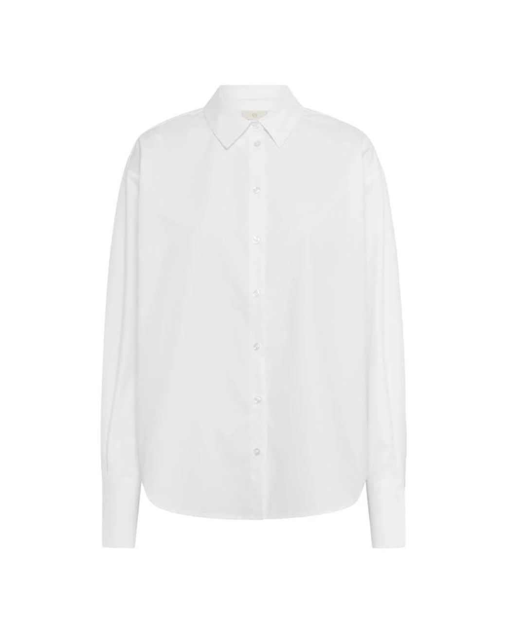 Kaffe Shirt in het White