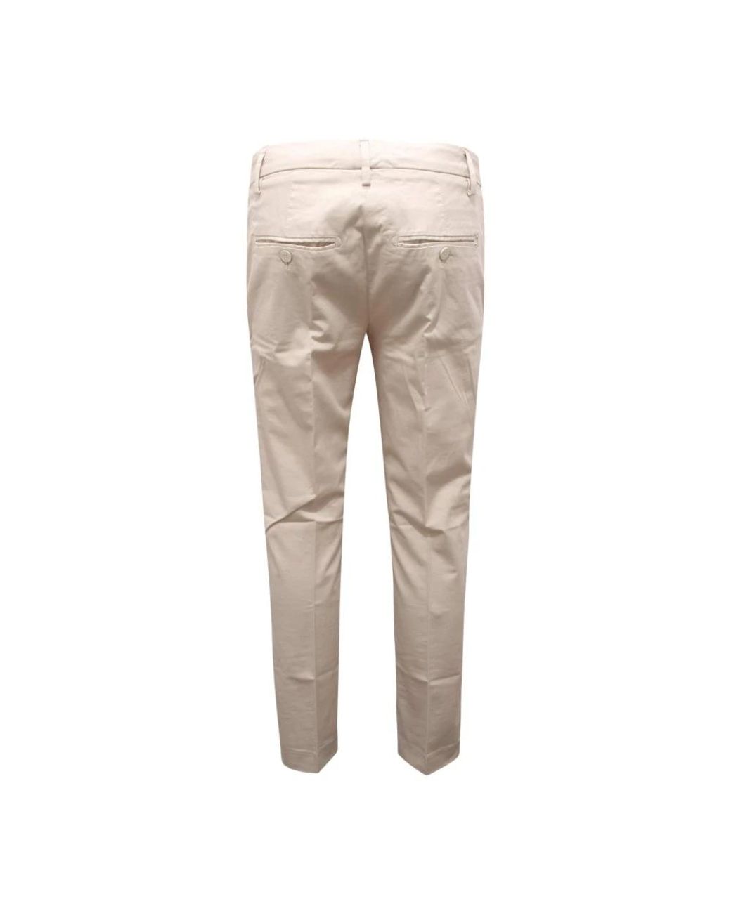 Dondup Natural Slim-Fit Trousers