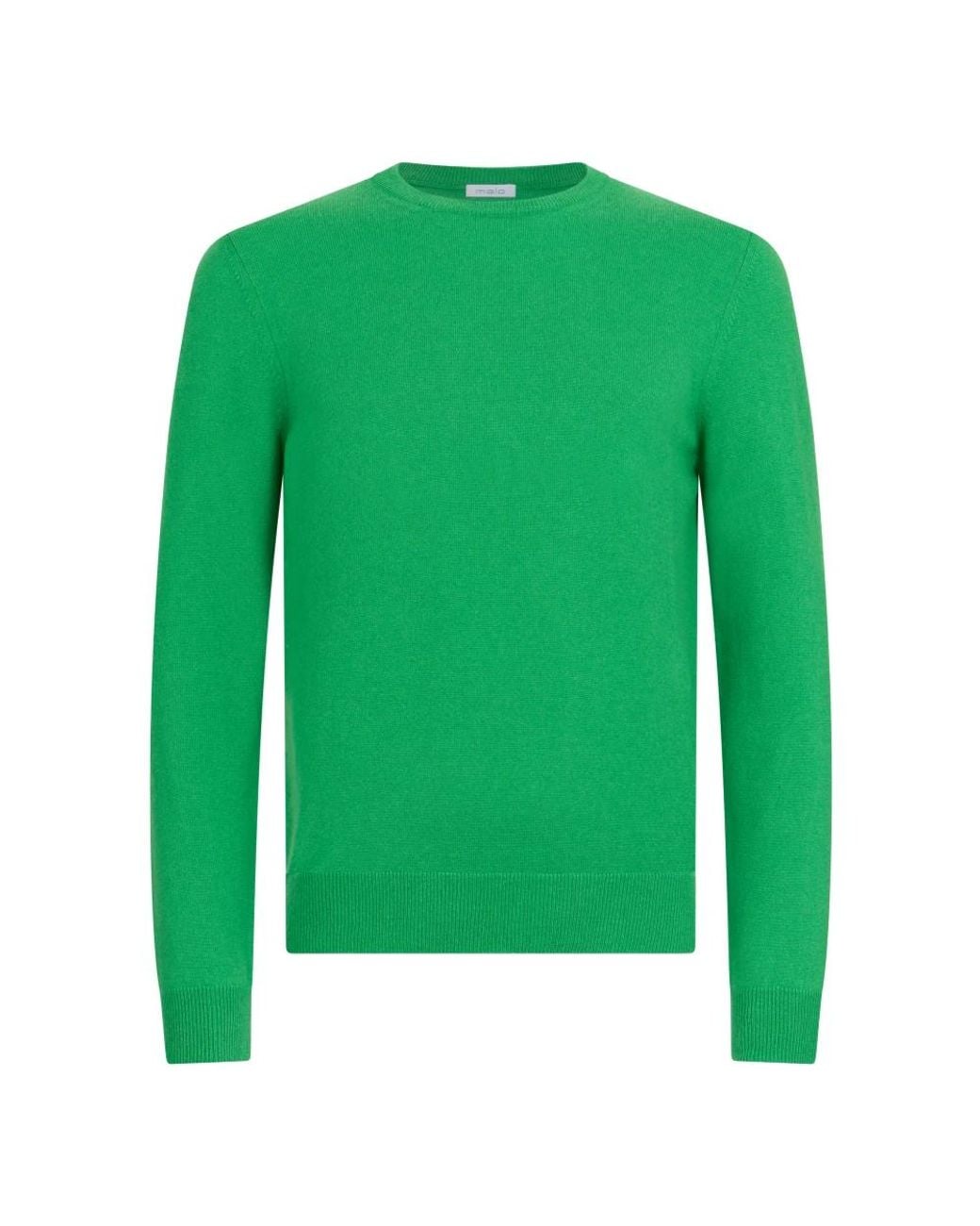 Malo Green Cashmere Knitwear for men
