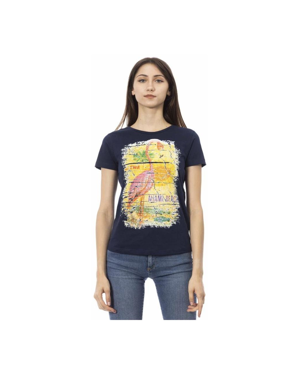 Trussardi Blue T-Shirts