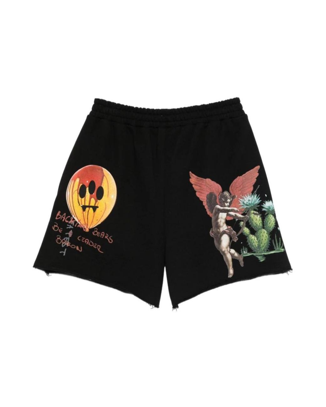 Barrow Black Casual Shorts for men