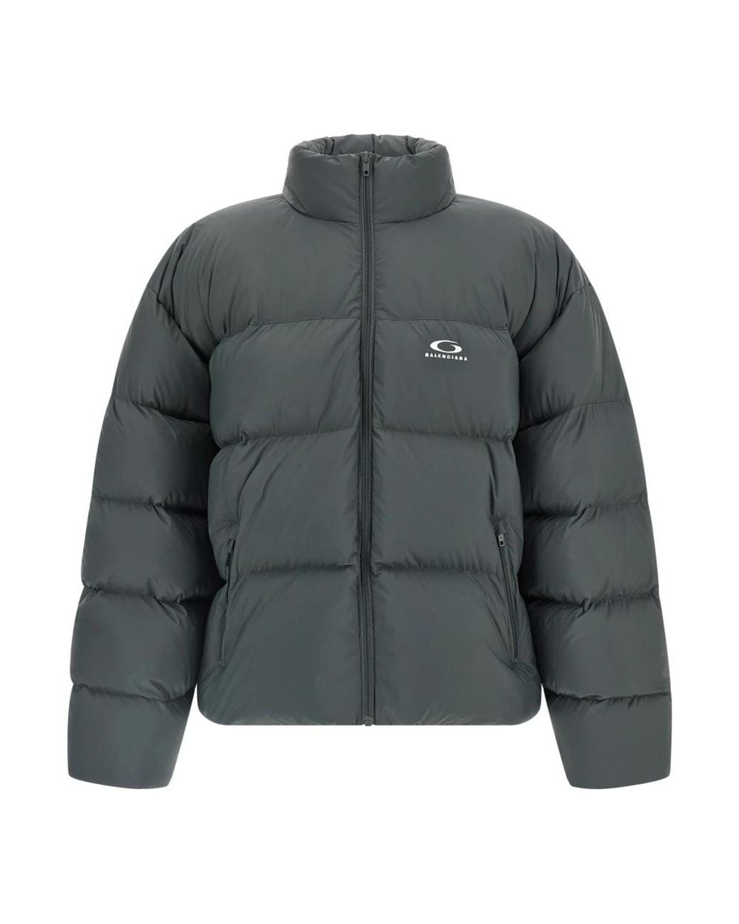 Balenciaga Gray Down Jackets for men