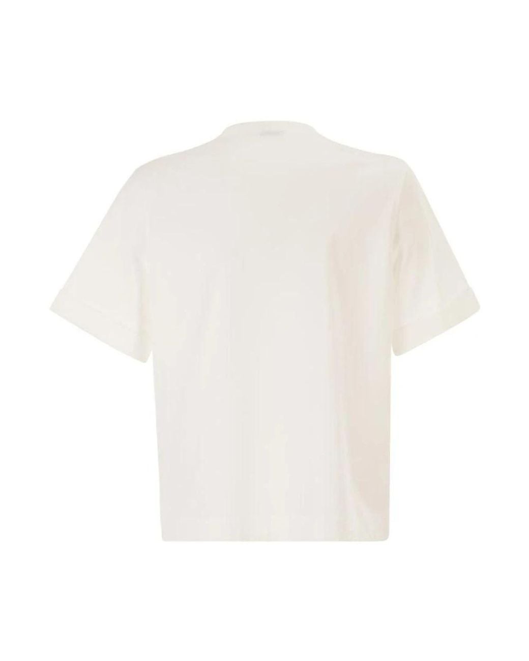 Brunello Cucinelli White T-Shirts
