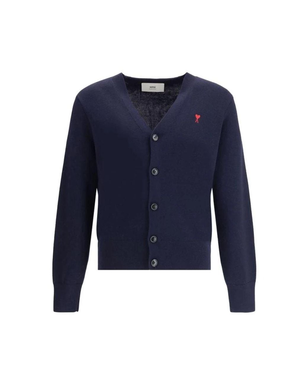 AMI Blue Cardigans for men