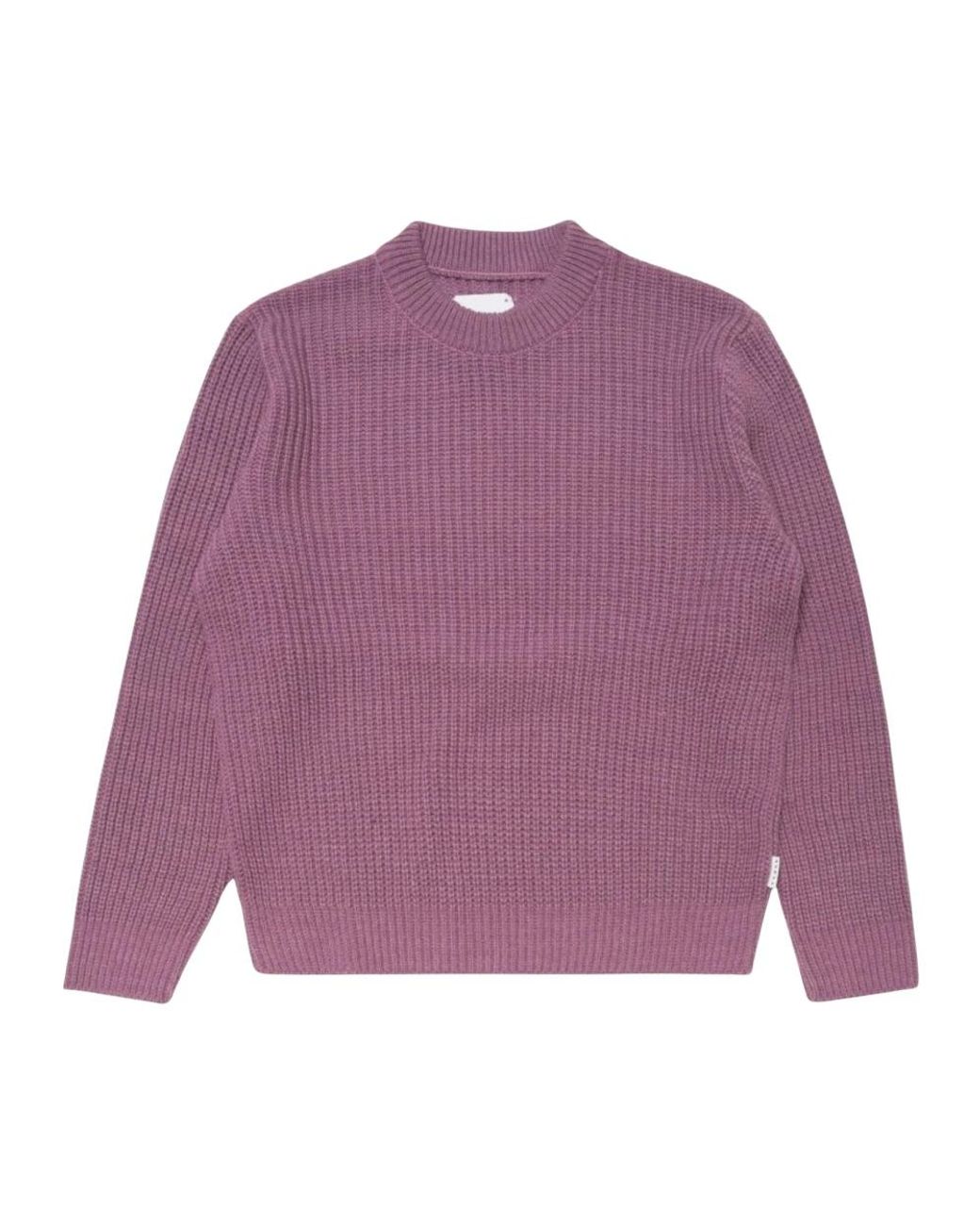 Edwin Purple Round-Neck Knitwear for men