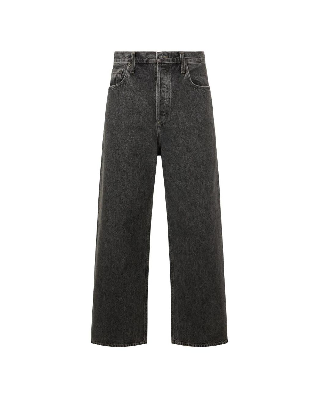 Agolde Gray Straight Jeans for men