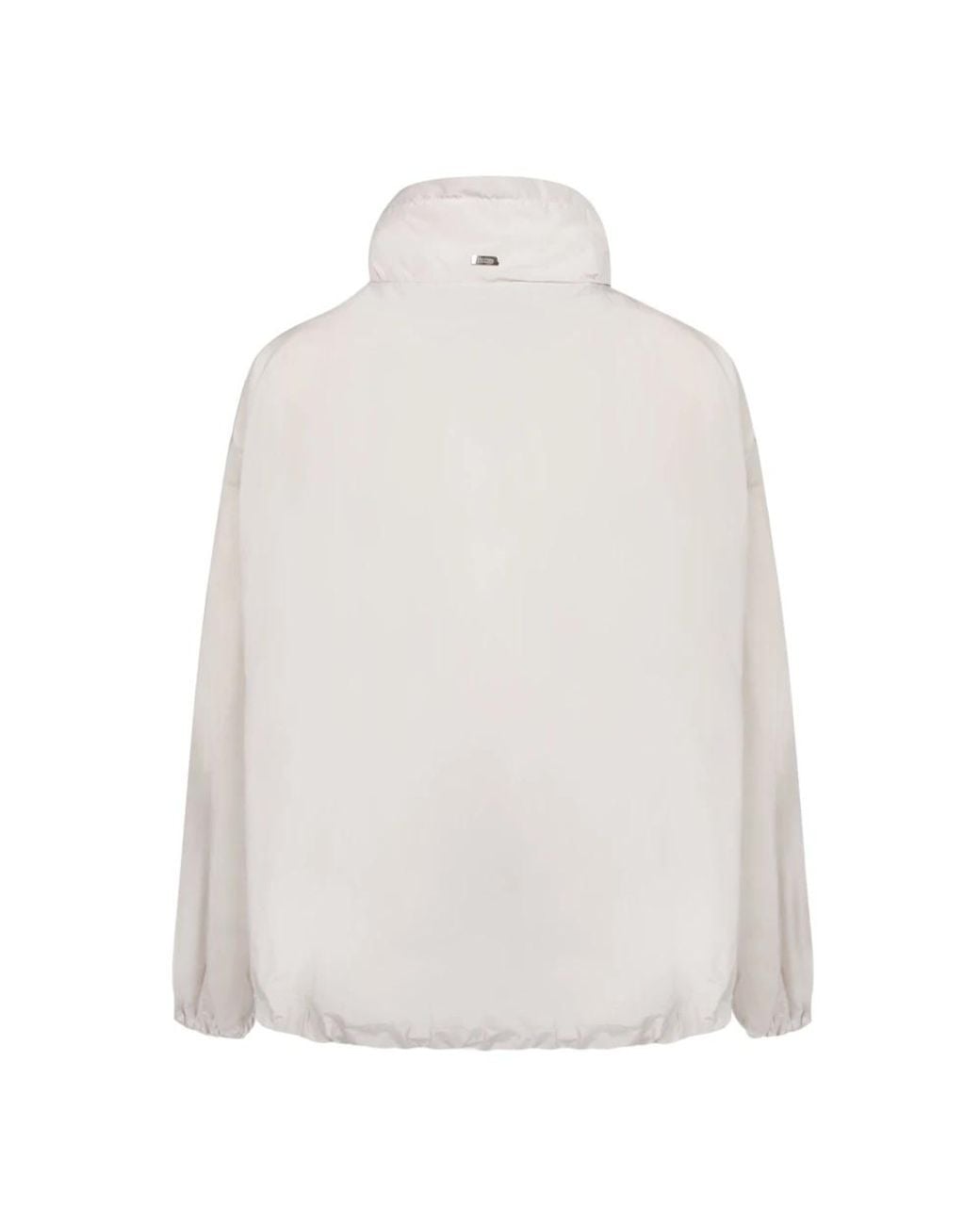 Herno Jassen ,Wit ,Polyester Techno Taffeta Jas in het White