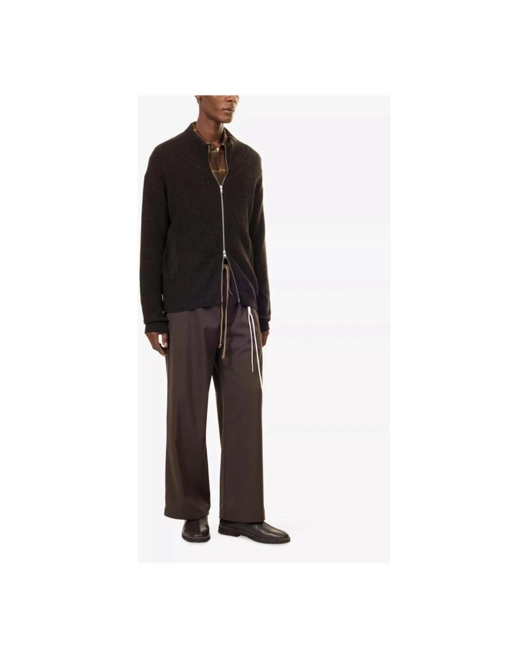 Song For The Mute Black Cardigans for men