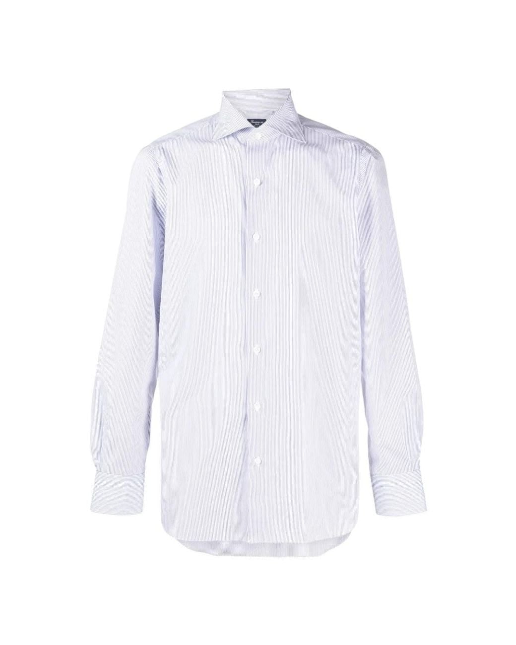 Finamore 1925 White Formal Shirts for men