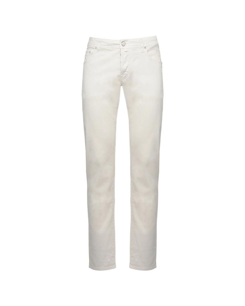 Jacob Cohen White Slim Fit Jeans for men