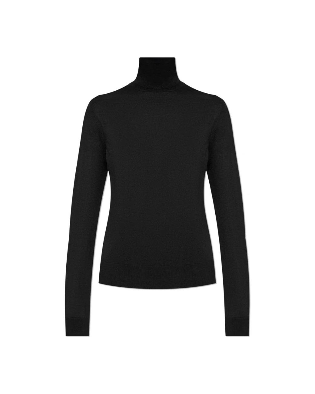 Dolce & Gabbana Black Cashmere Knitwear